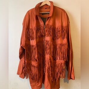 Marc Buchanan pelle pelle rare vintage leather jacket